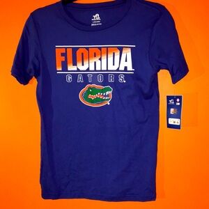 Blue Florida Gators T-Shirt Youth Large 12/14 or Woman’s XS 0/2